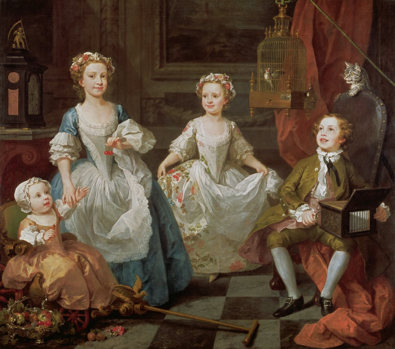 Graham Çocukları, 1742 by William Hogarth