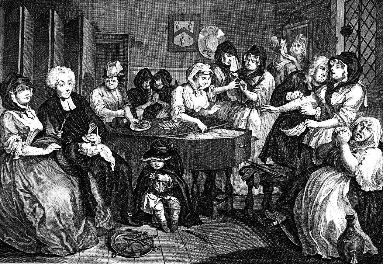 Harlots İlerleme, 1733 by William Hogarth