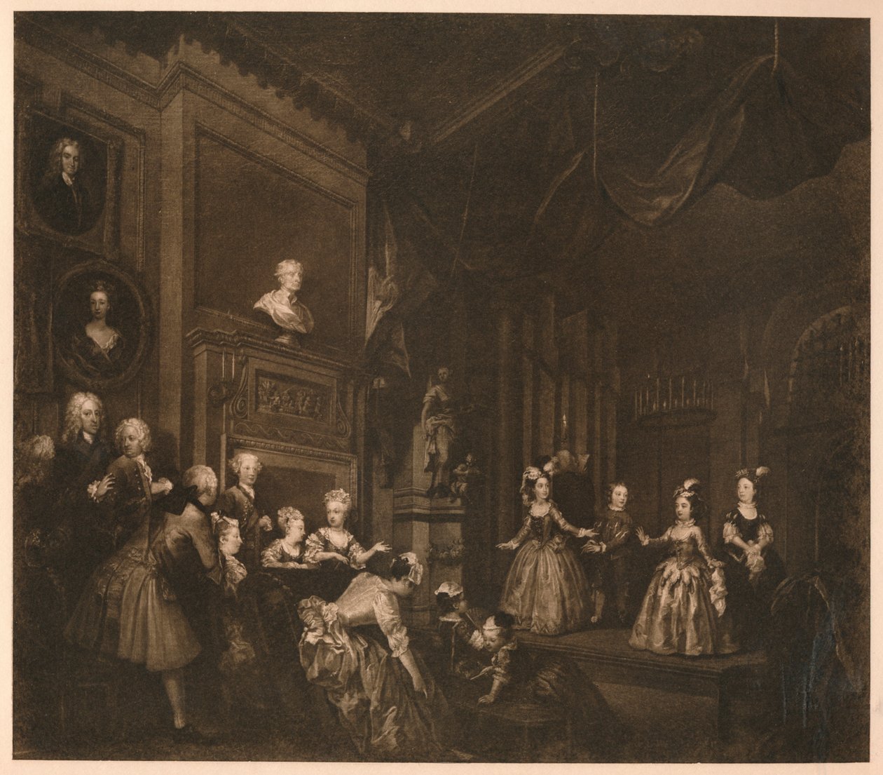Hint İmparatoru, 1732 by William Hogarth