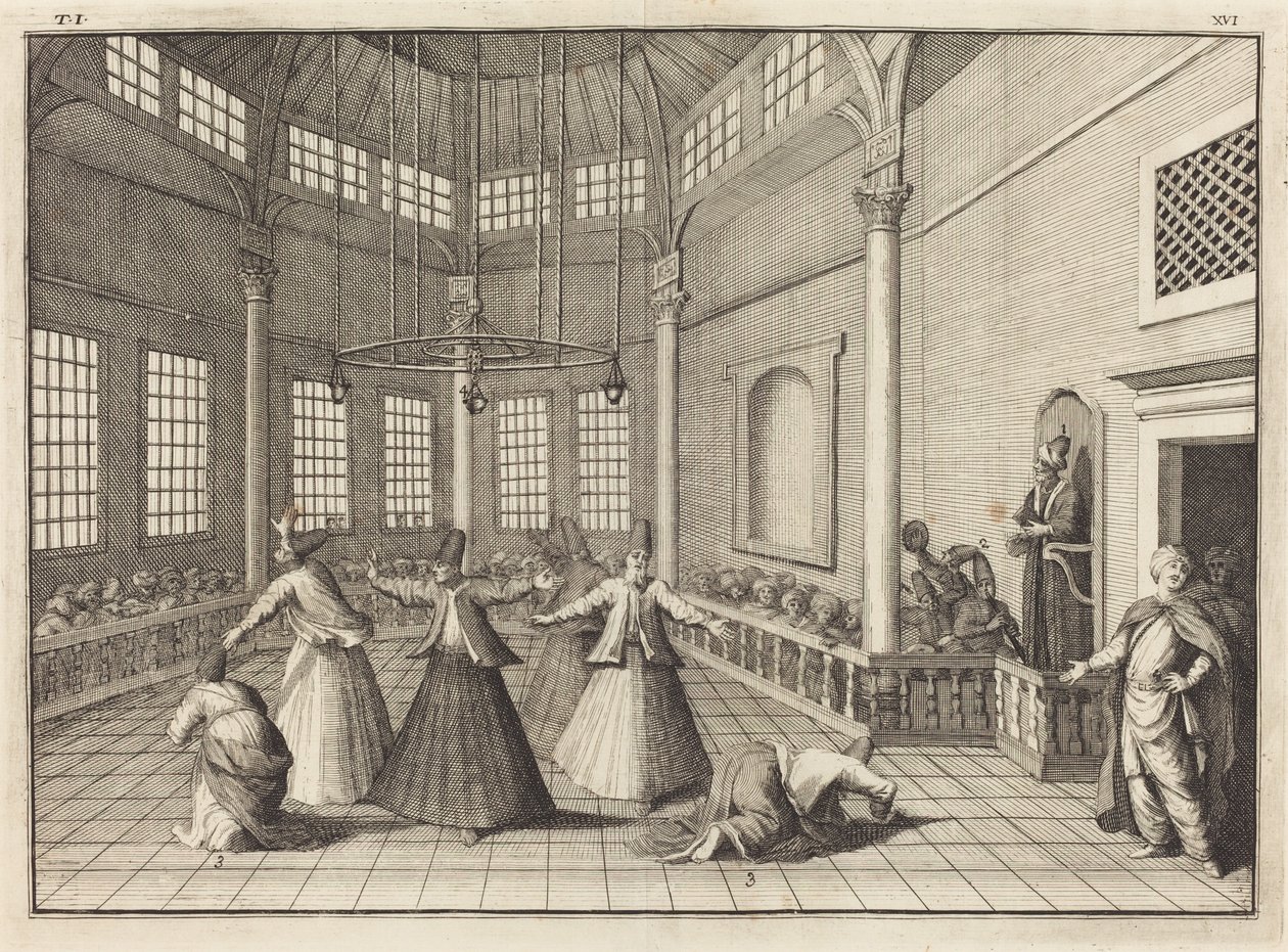 Bir Caminin İçi by William Hogarth