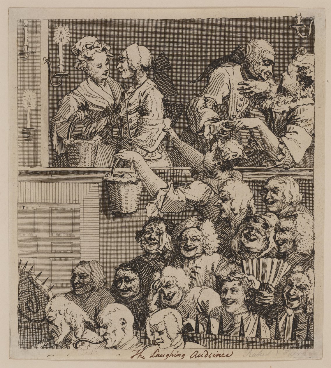Gülen Seyirci by William Hogarth
