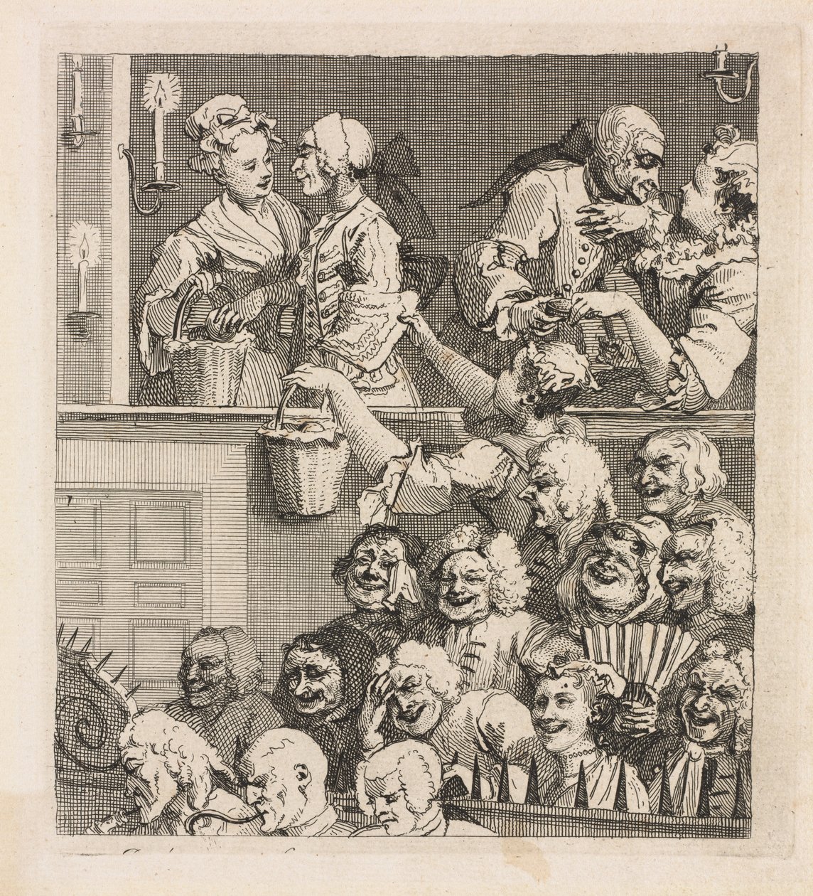 Gülen Seyirci, 1733. by William Hogarth
