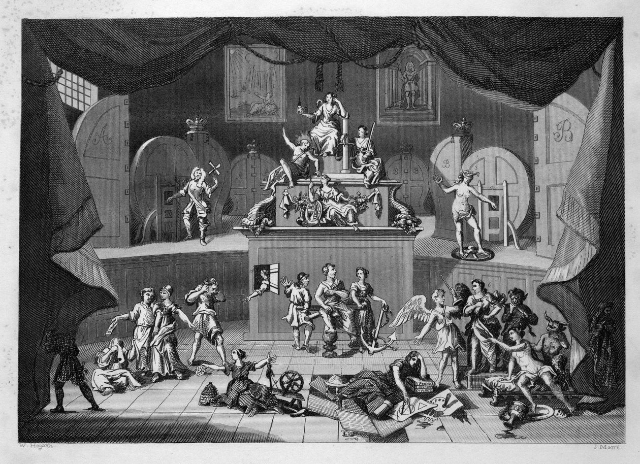 Piyango by William Hogarth