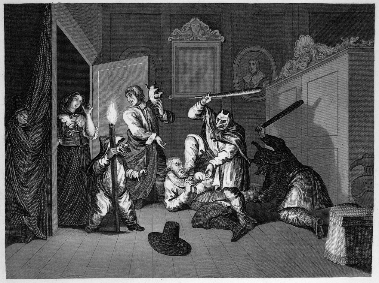 Maskeli Balo Macerası by William Hogarth
