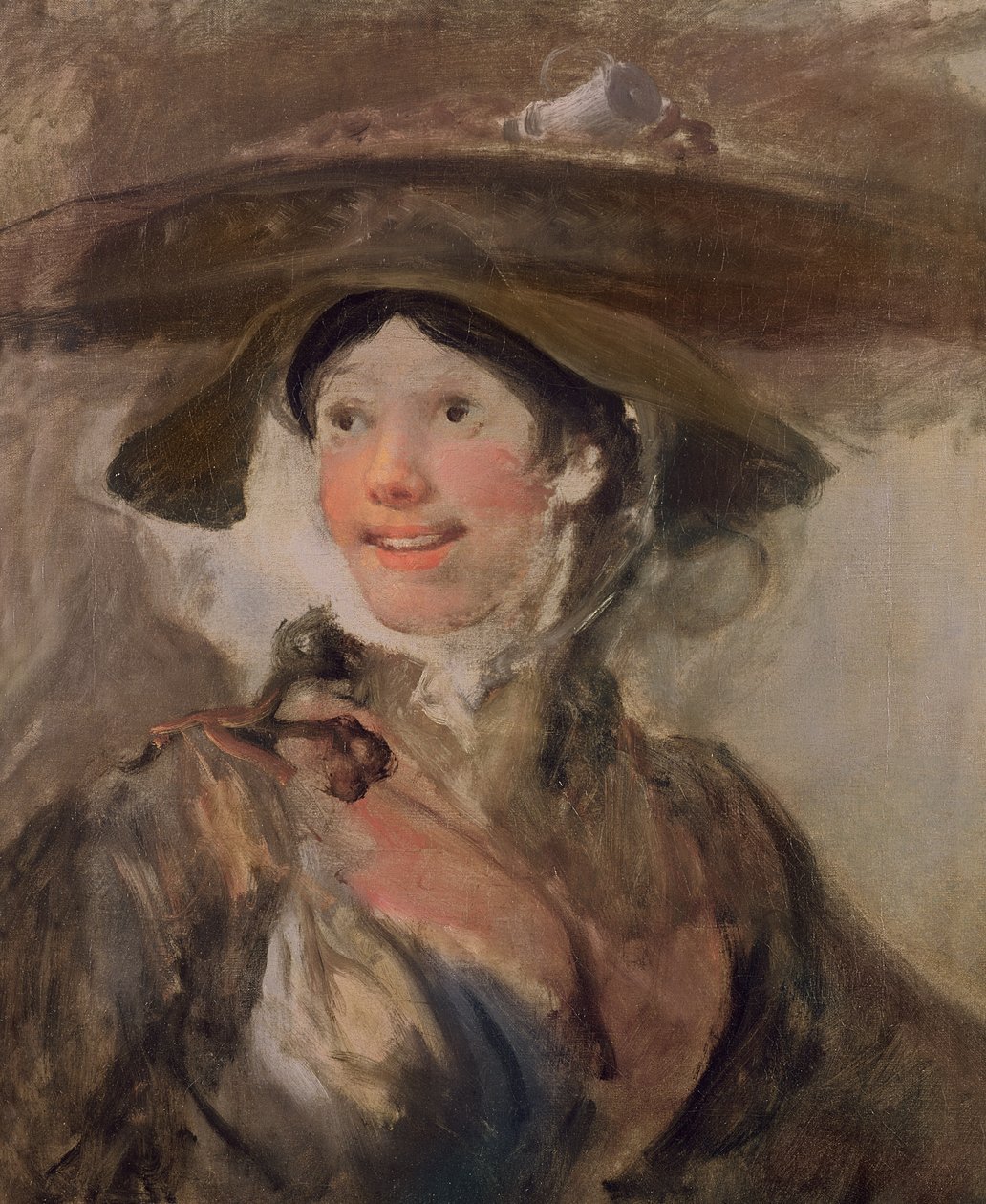 Karides Kız, c.1745 by William Hogarth