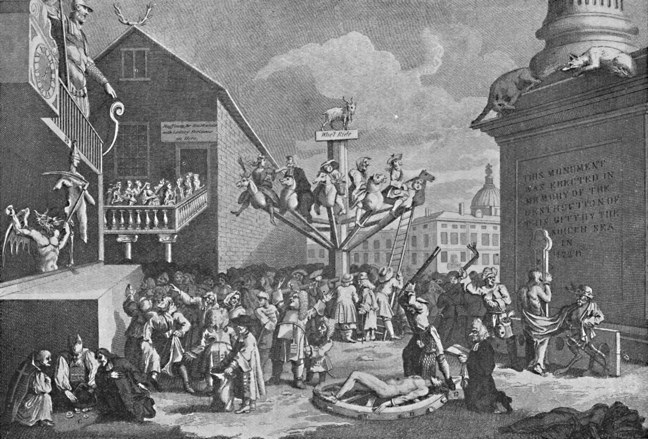 Güney Denizi Balonu, William Hogarth