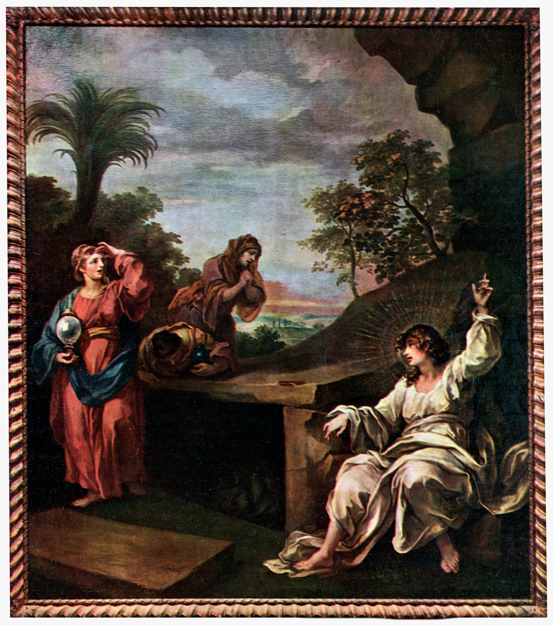 Mezardaki Üç Maries, 18. yüzyıl 1910. by William Hogarth