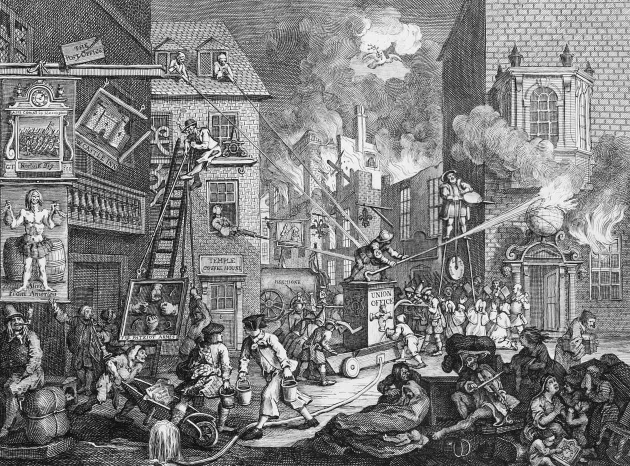 The Times, Levha I, 1762 by William Hogarth
