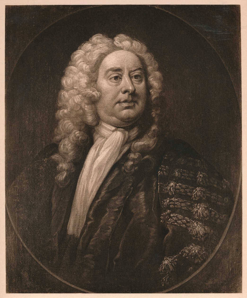 Thomas Pelet, MD, c1725 by William Hogarth