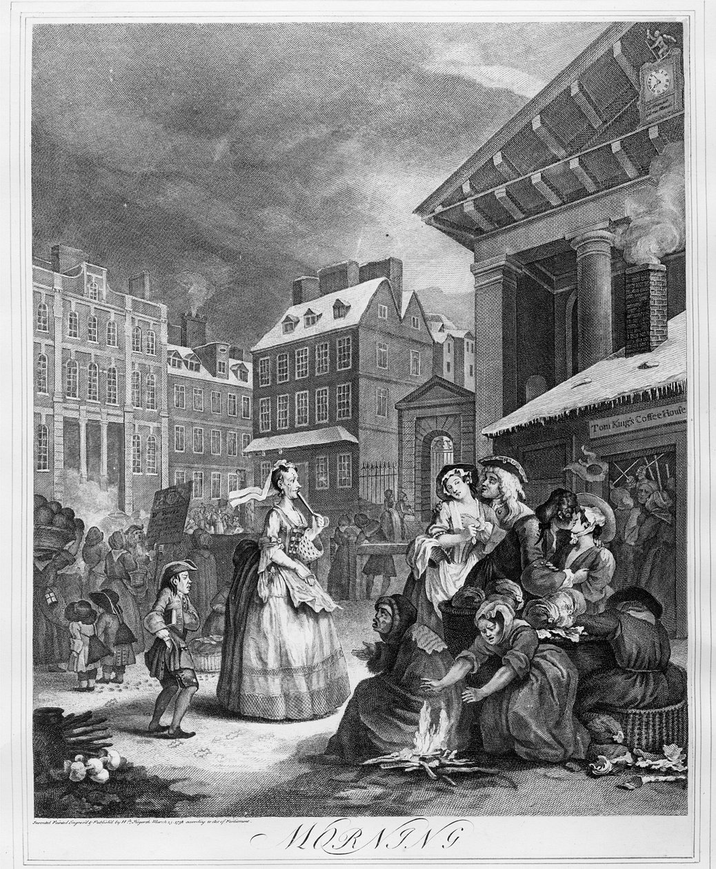 Günün Saatleri, Sabah by William Hogarth
