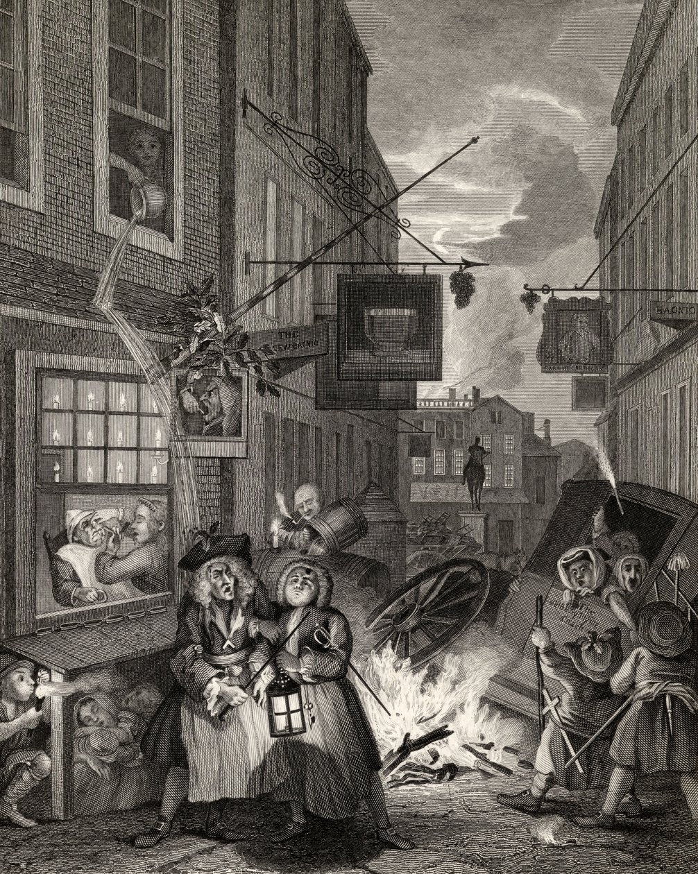 Times of the Day: Night, 1833