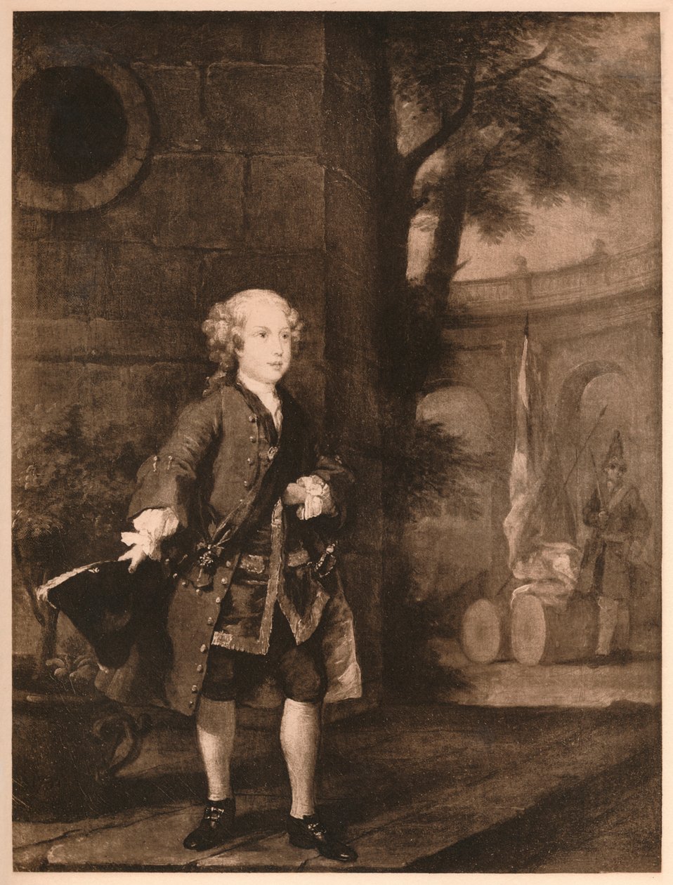 William Augustus, Cumberland Dükü, 1732 by William Hogarth