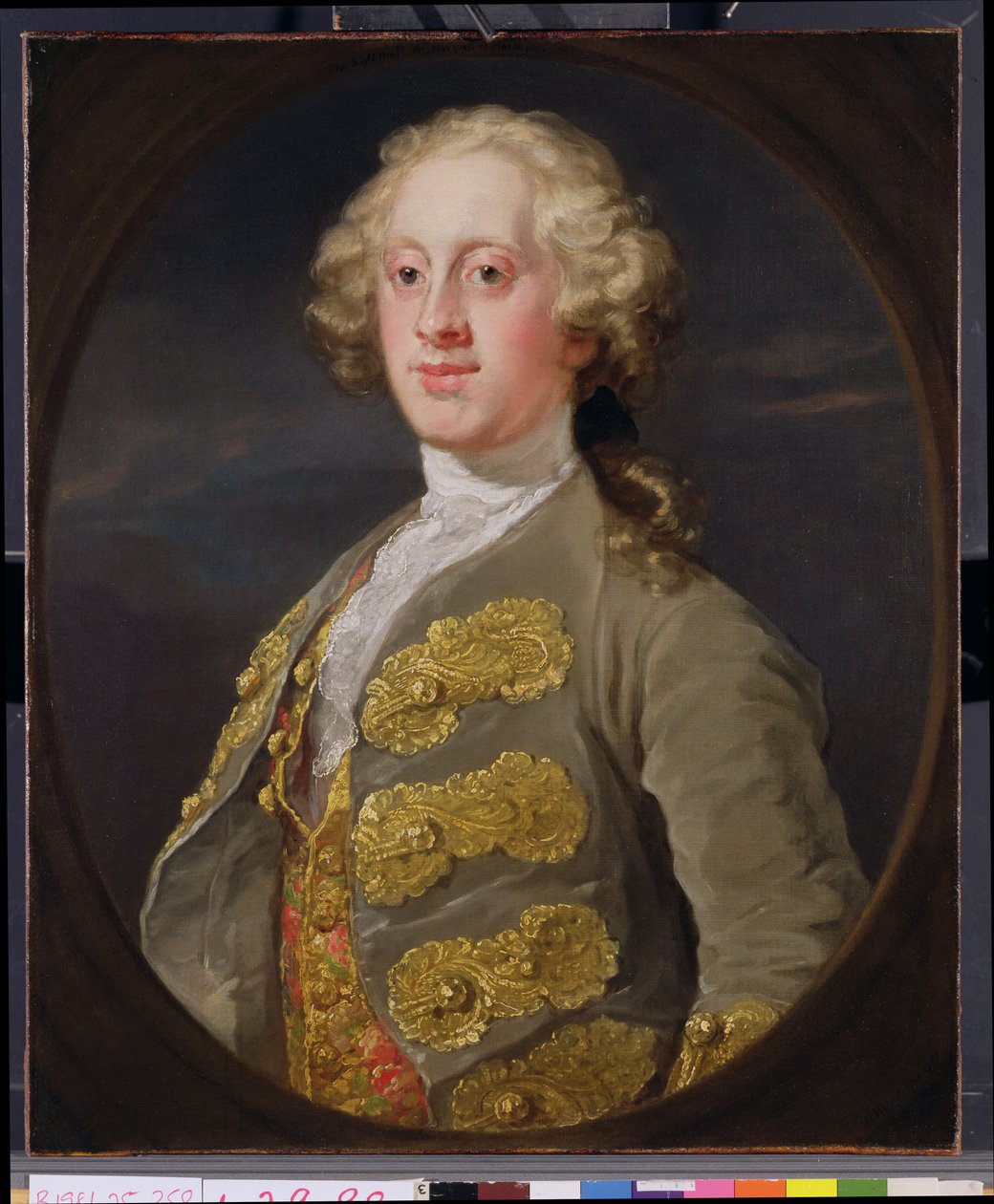 William Cavendish, Marquess of Hartington, Later 4th Duke of Devonshire (1720-64) 1741  by William Hogarth
