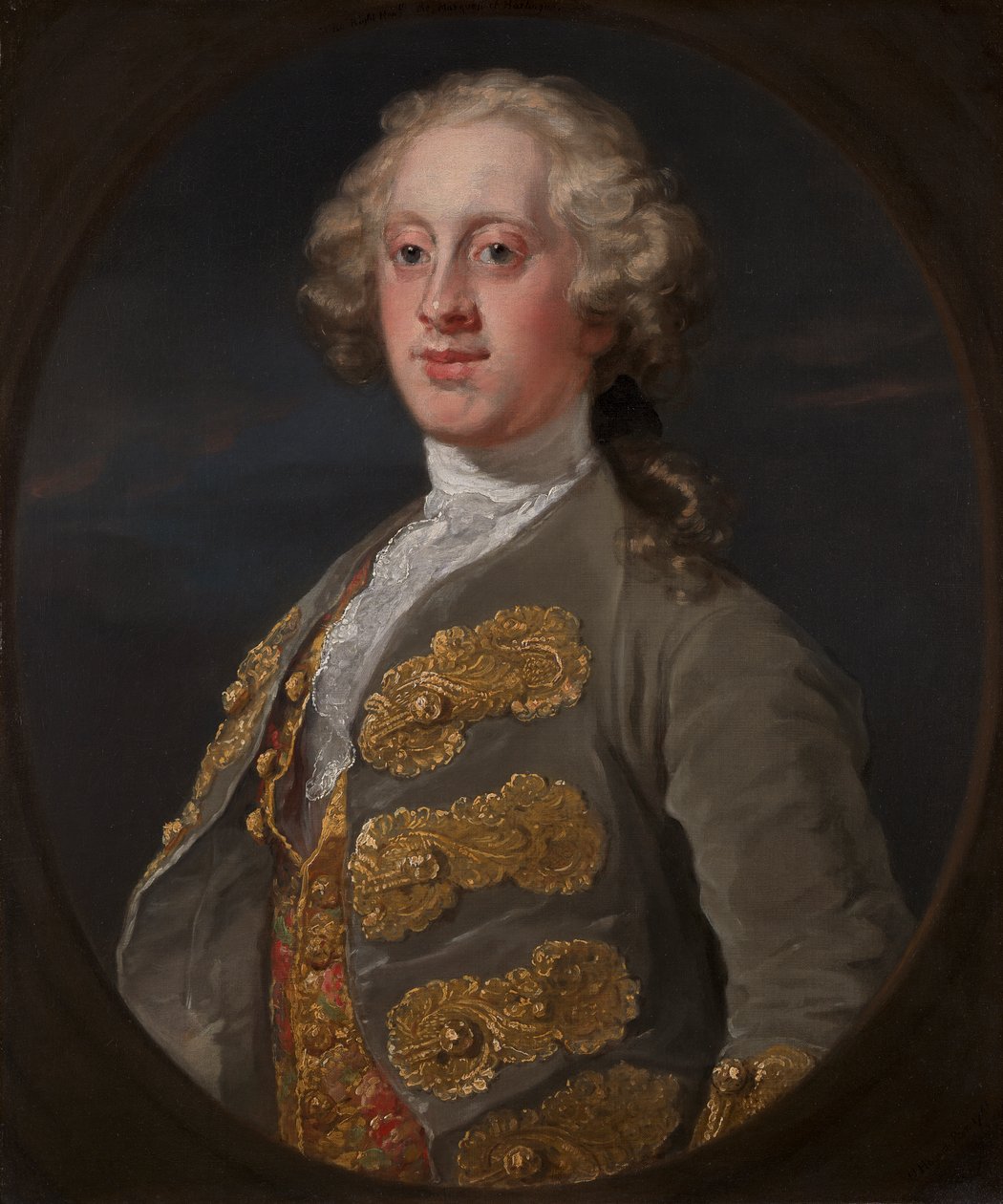 William Cavendish, Hartington Markisi, Daha sonra dördüncü Devonshire Dükü by William Hogarth
