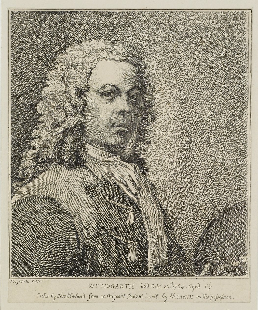 William Hogarth, Samuel Ireland (d.1800) tarafından oyulmuş, c.1786 by William Hogarth