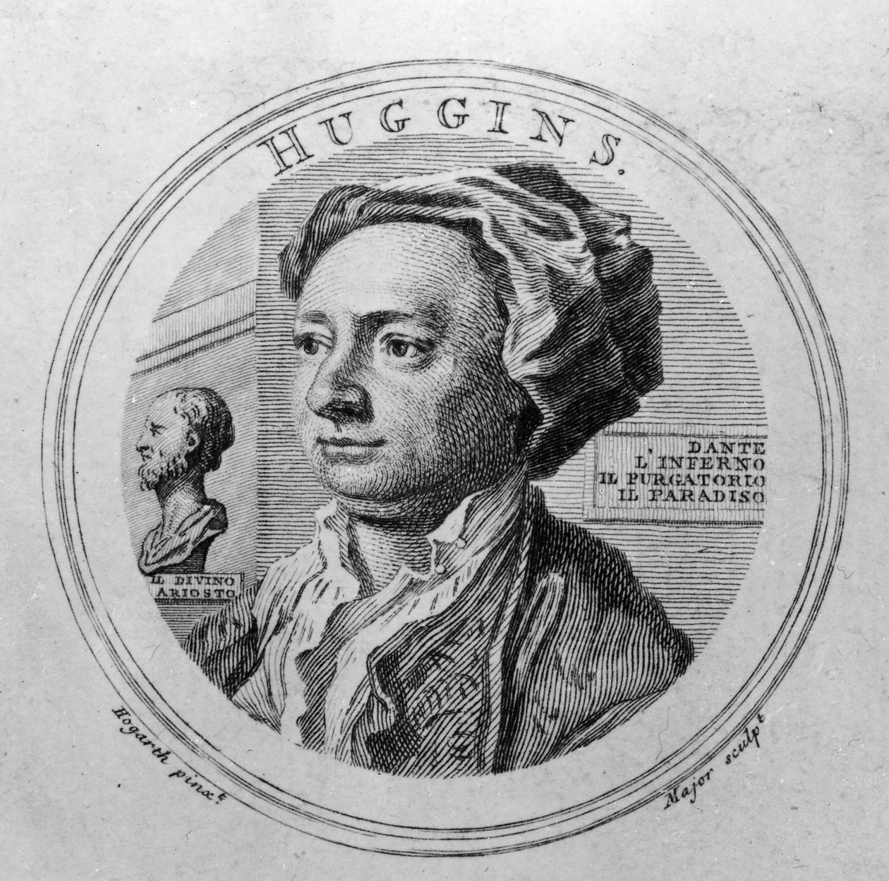 William Huggins, Thomas Major tarafından kazınmış, 1761 by William Hogarth