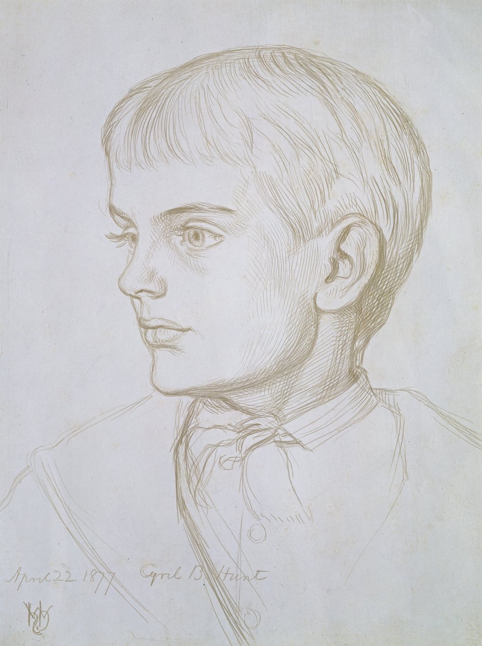 Oğlum Cyril, 1877 by William Holman Hunt