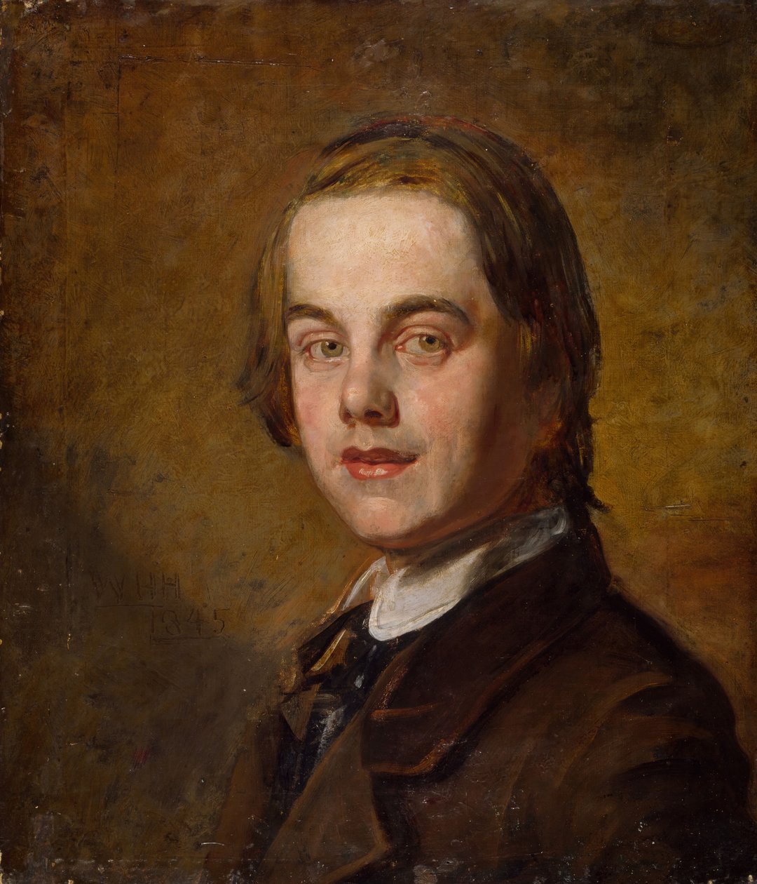 Otoportre, 1845. by William Holman Hunt