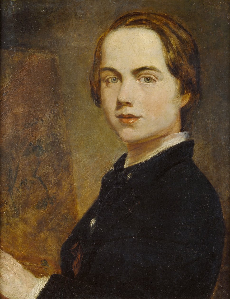 14 Yaşında Otoportre, 1841 by William Holman Hunt