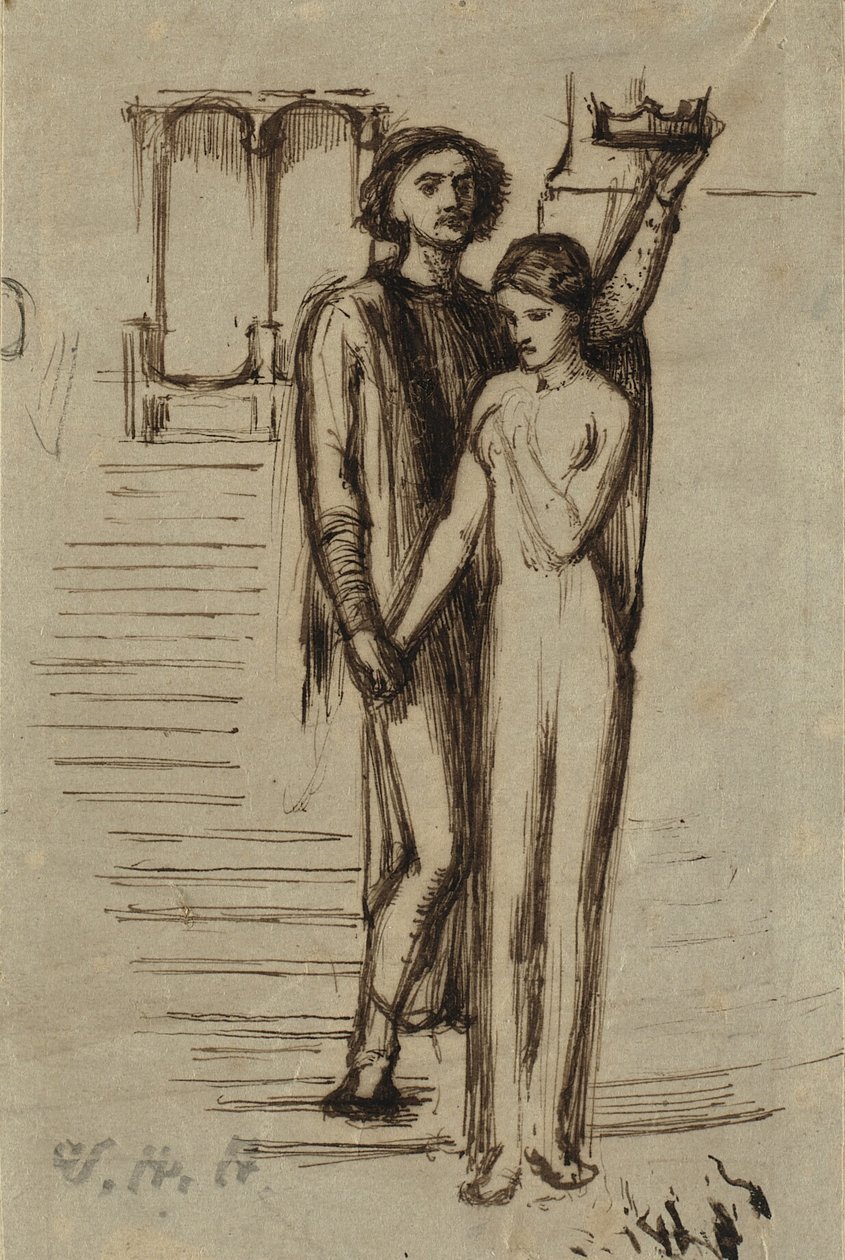 "Dilenci Hizmetçi" by William Holman Hunt