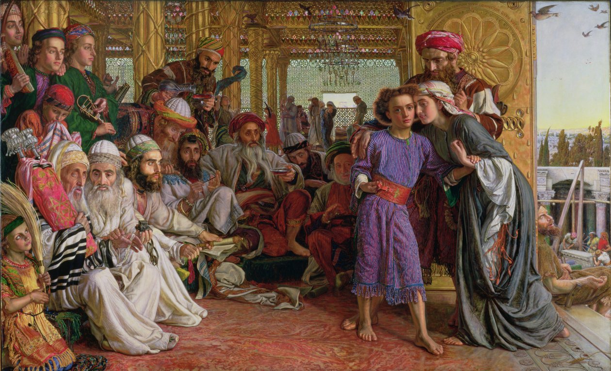 Kurtarıcının Tapınakta Bulunması by William Holman Hunt