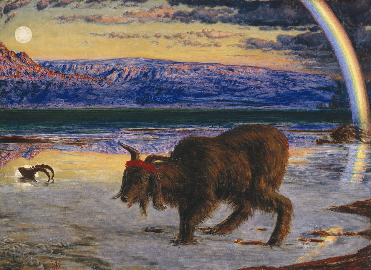 Günah keçisi by William Holman Hunt