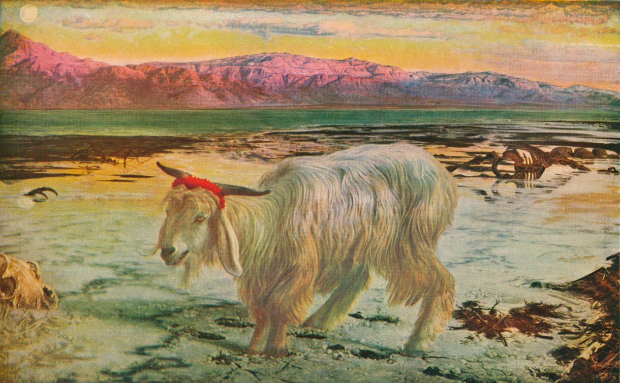 Günah Keçisi, 1854-56, 1911 by William Holman Hunt