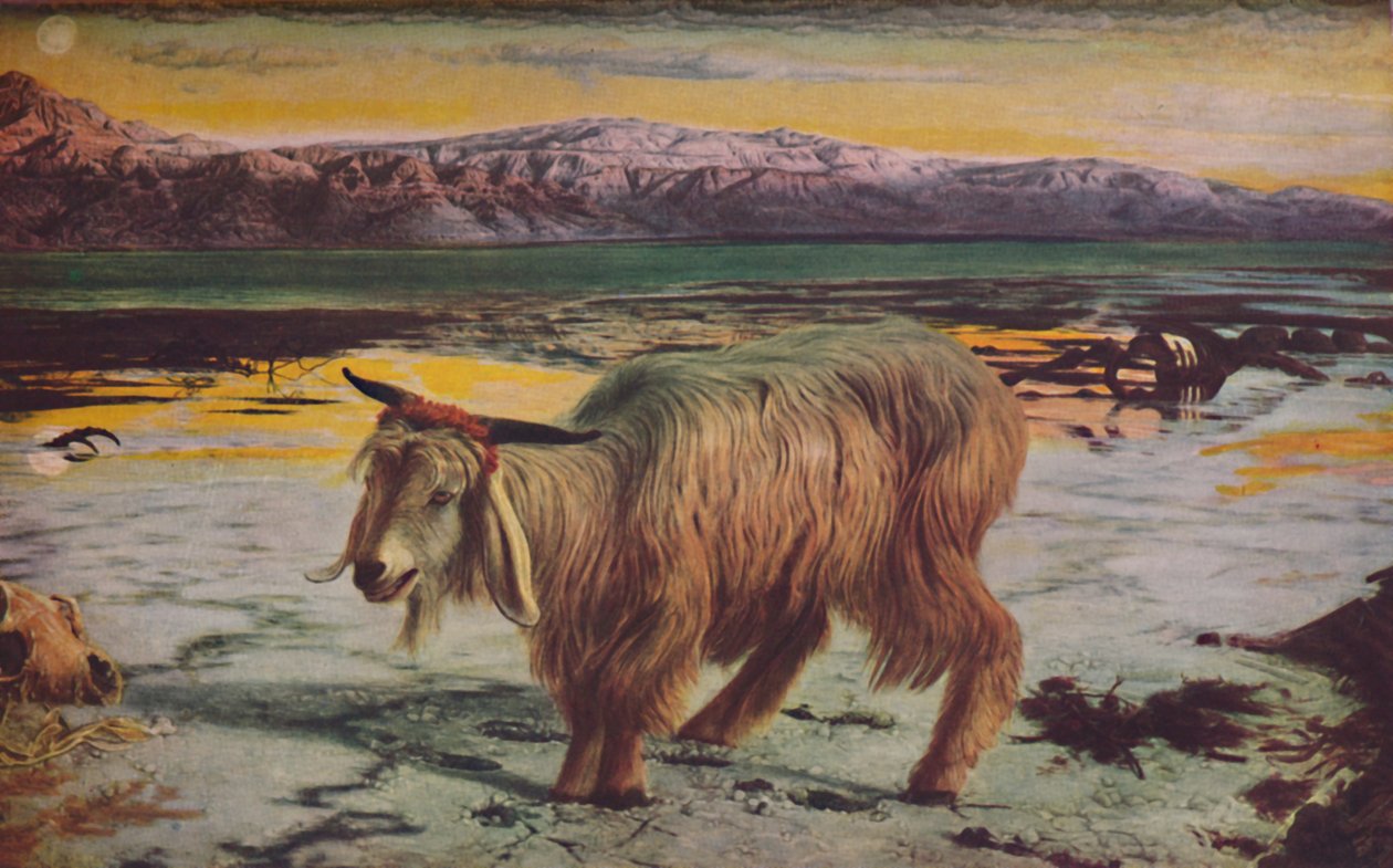 Günah Keçisi, 1856, c1950. by William Holman Hunt