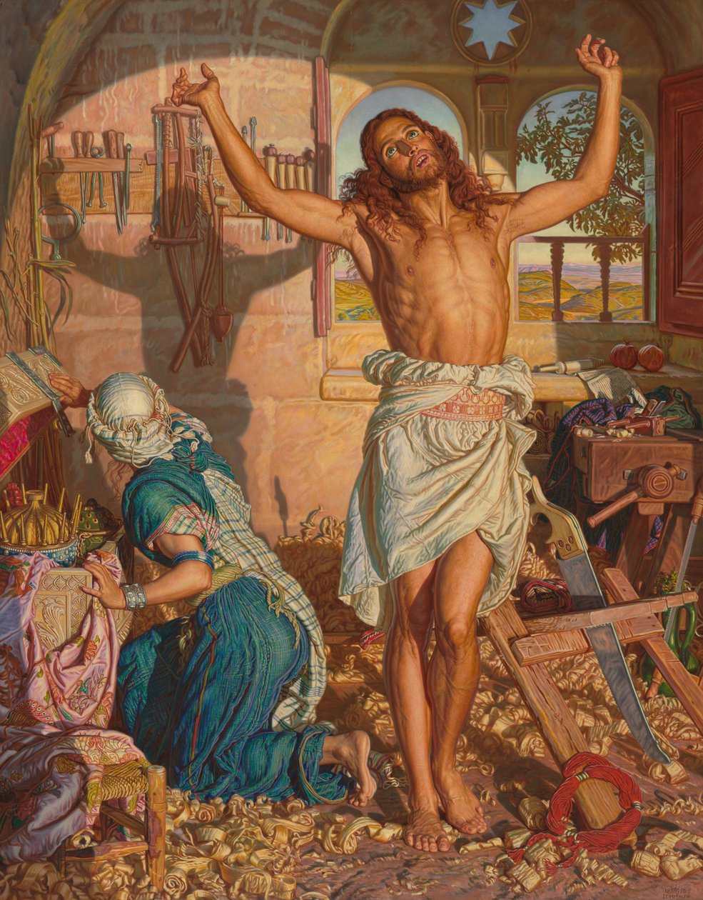 Ölümün Gölgesi by William Holman Hunt