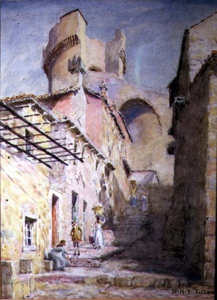 Carro (kağıt üzerine sulu boya) by William Holt Yates Titcomb