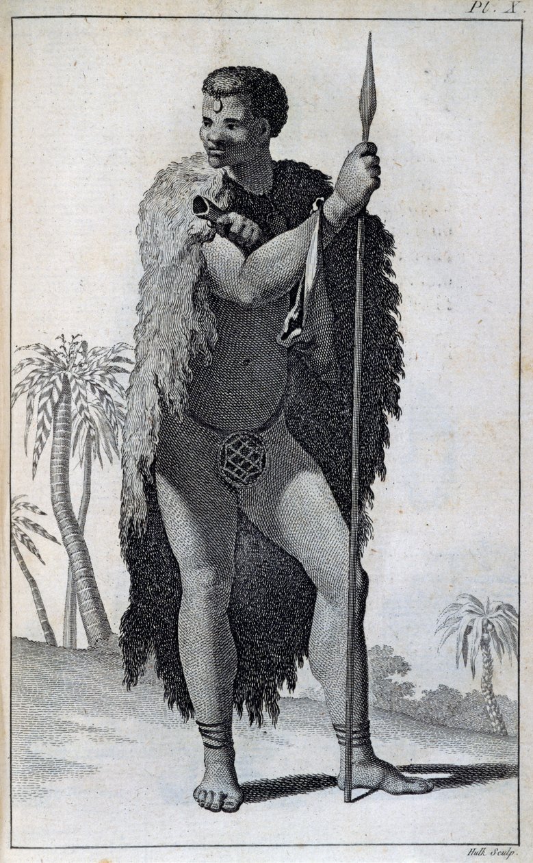 Khoikhoi adamı (Hottentot), Le Vaillant