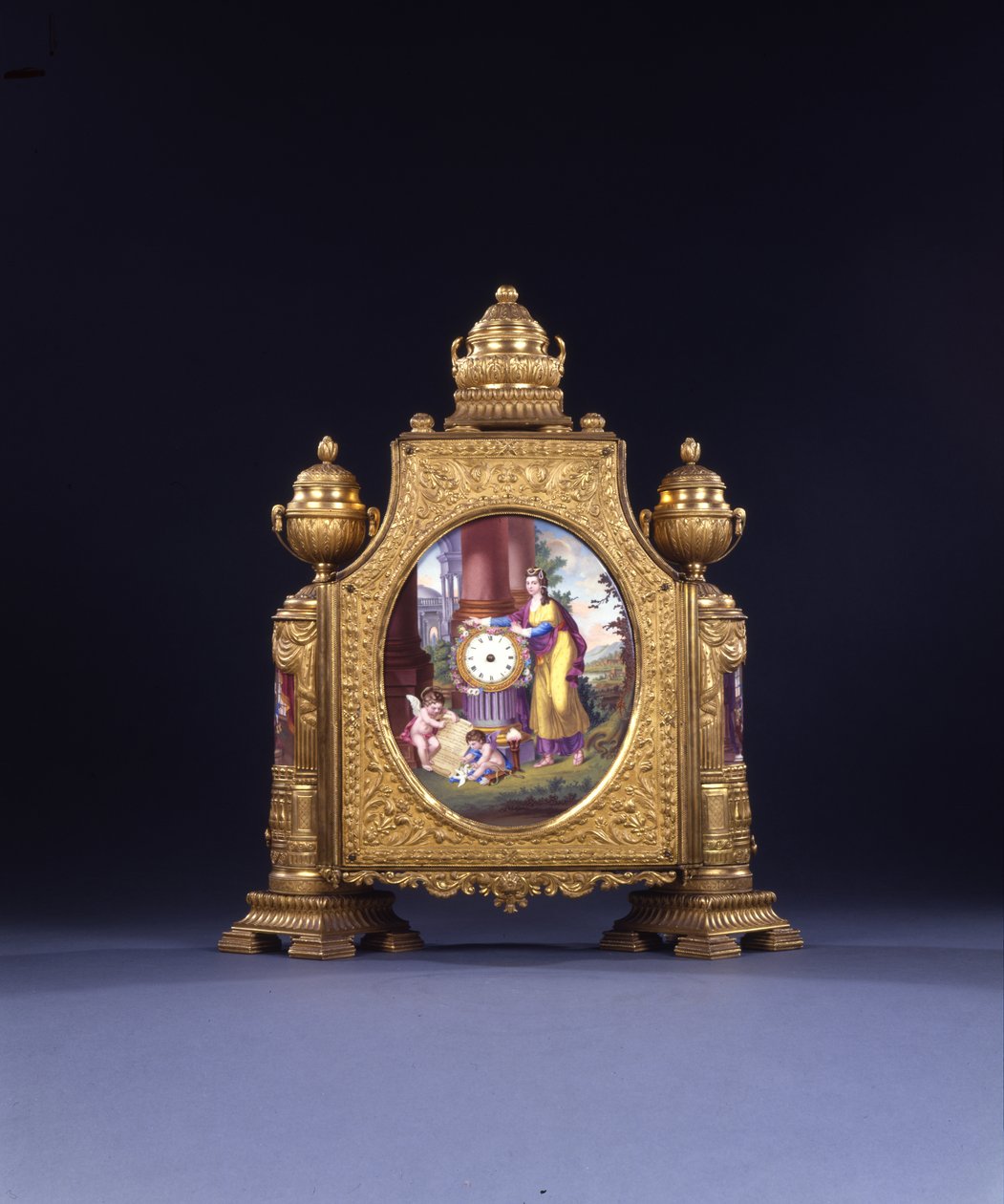 George III şömine saati by William Hopkins Craft