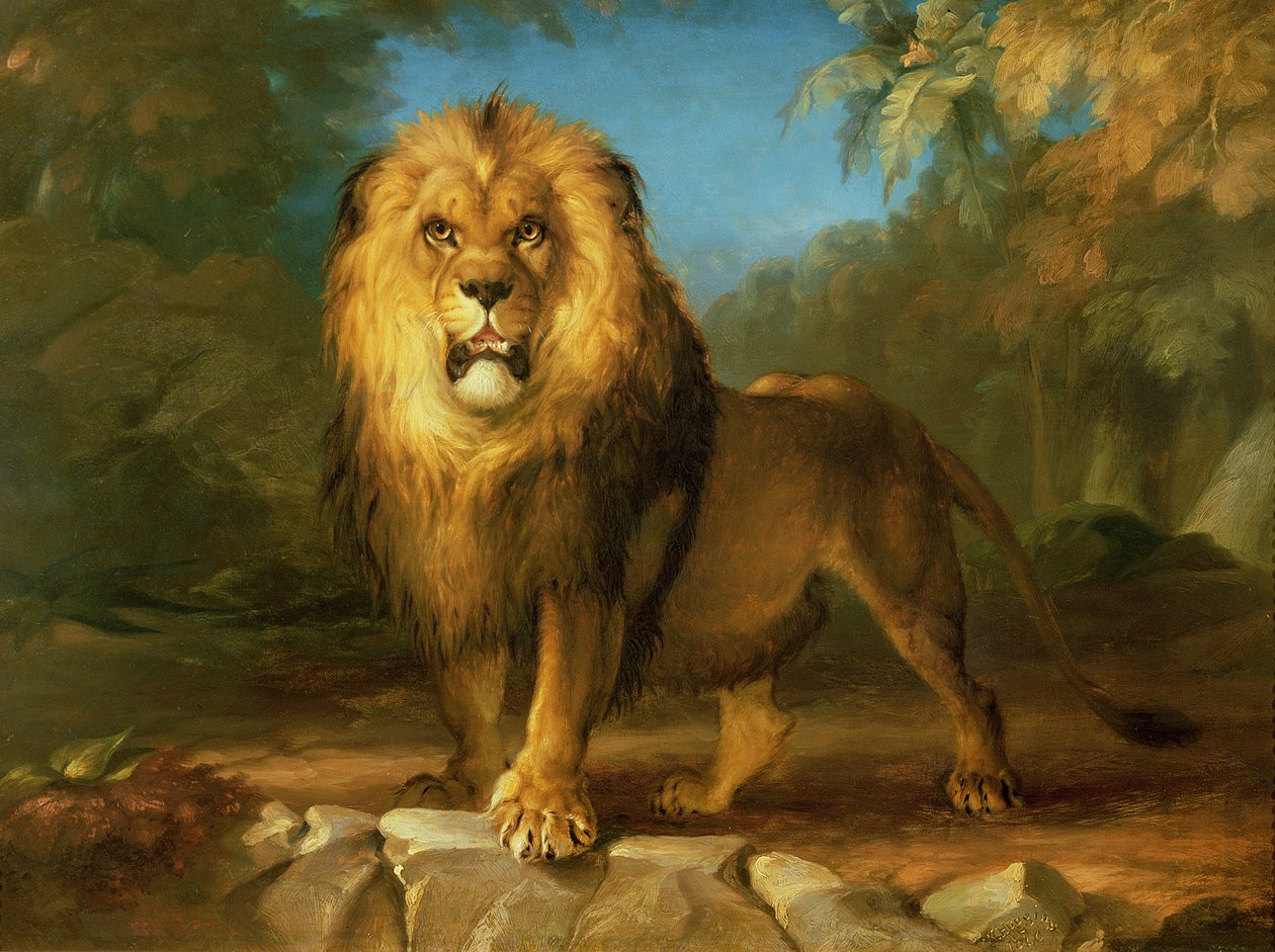 Aslan, 1840 by William Huggins