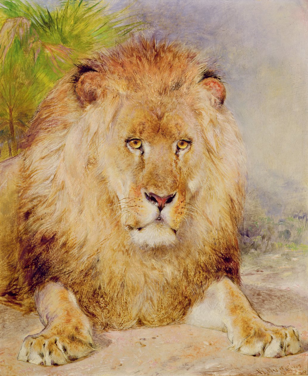 Aslan by William Huggins