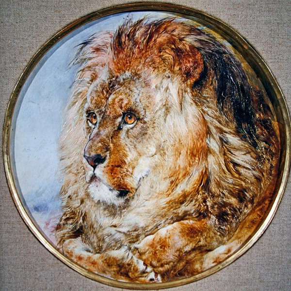 Aslan Portresi by William Huggins