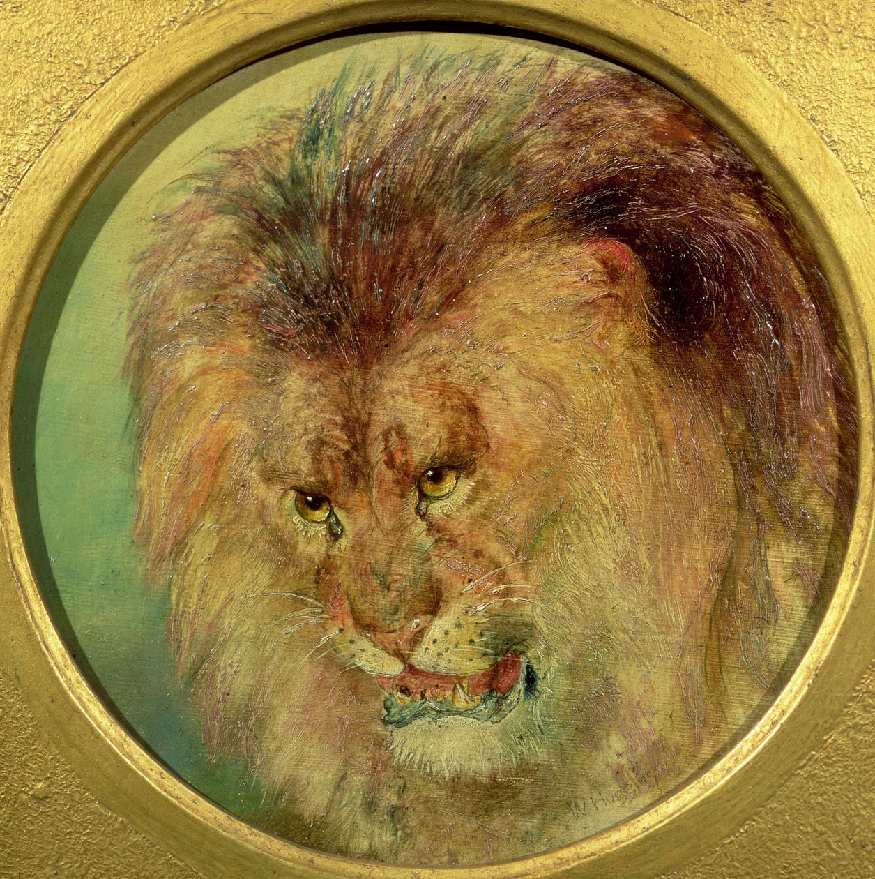 Aslan Çalışması by William Huggins