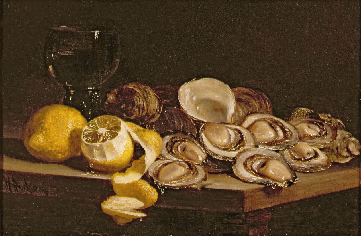 İstiridye Çalışması, 1884 by William Hughes
