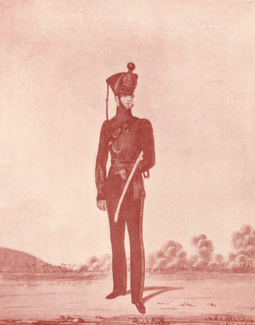 Madras Ordu Tüfeklerinin Memurları, c1837-1843, 1909 by William Hunsley