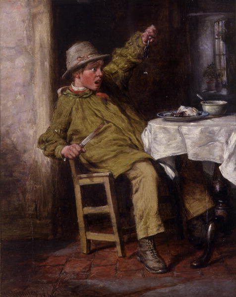 Yaban Arısı! 1864 (tuval üzerine yağlı boya) by William III Bromley