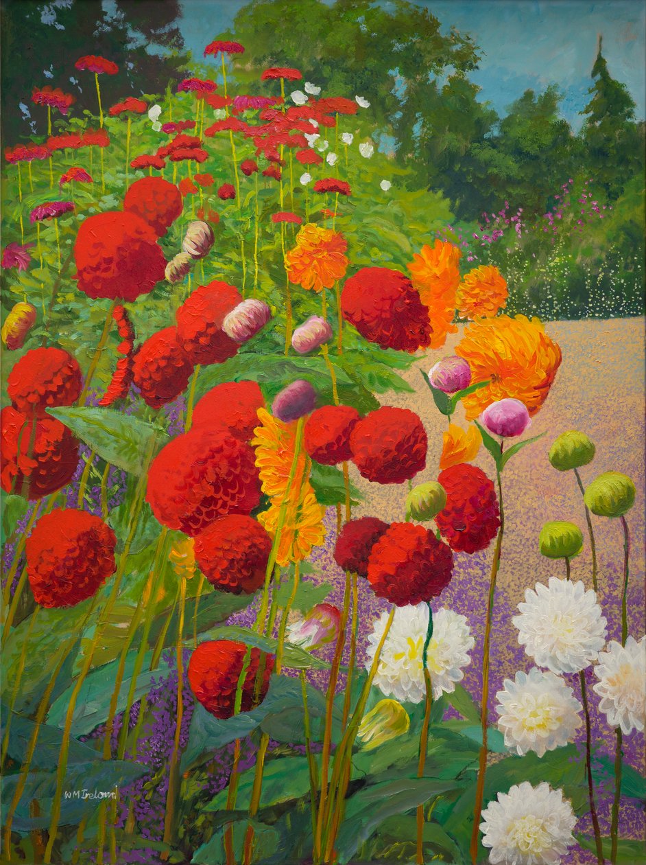Bahçede aşk (gemide yağ) by William Ireland