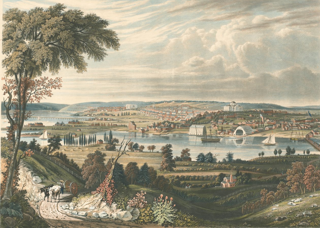 Washington Şehri: Donanma Tersanelerinin Ötesinde, 1834
