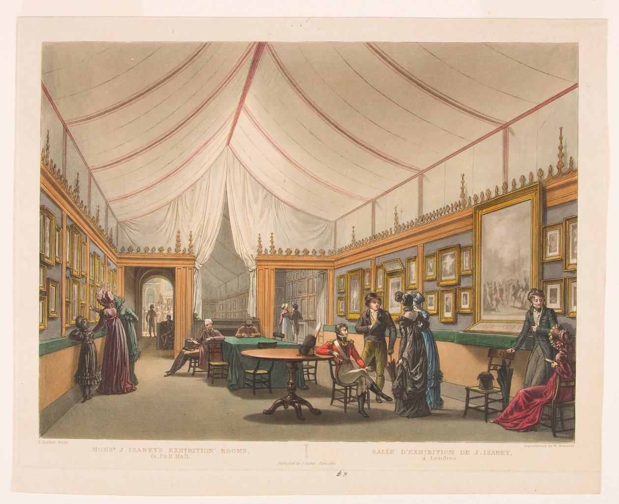 Monsr. J. İsabey Sergi Salonları by William James Bennett