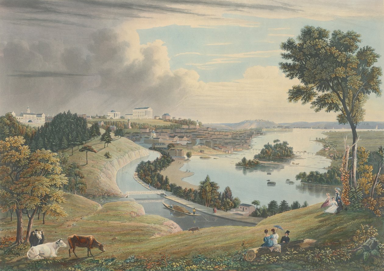 Richmond: Su İşleri üzerindeki Tepeden, 1834