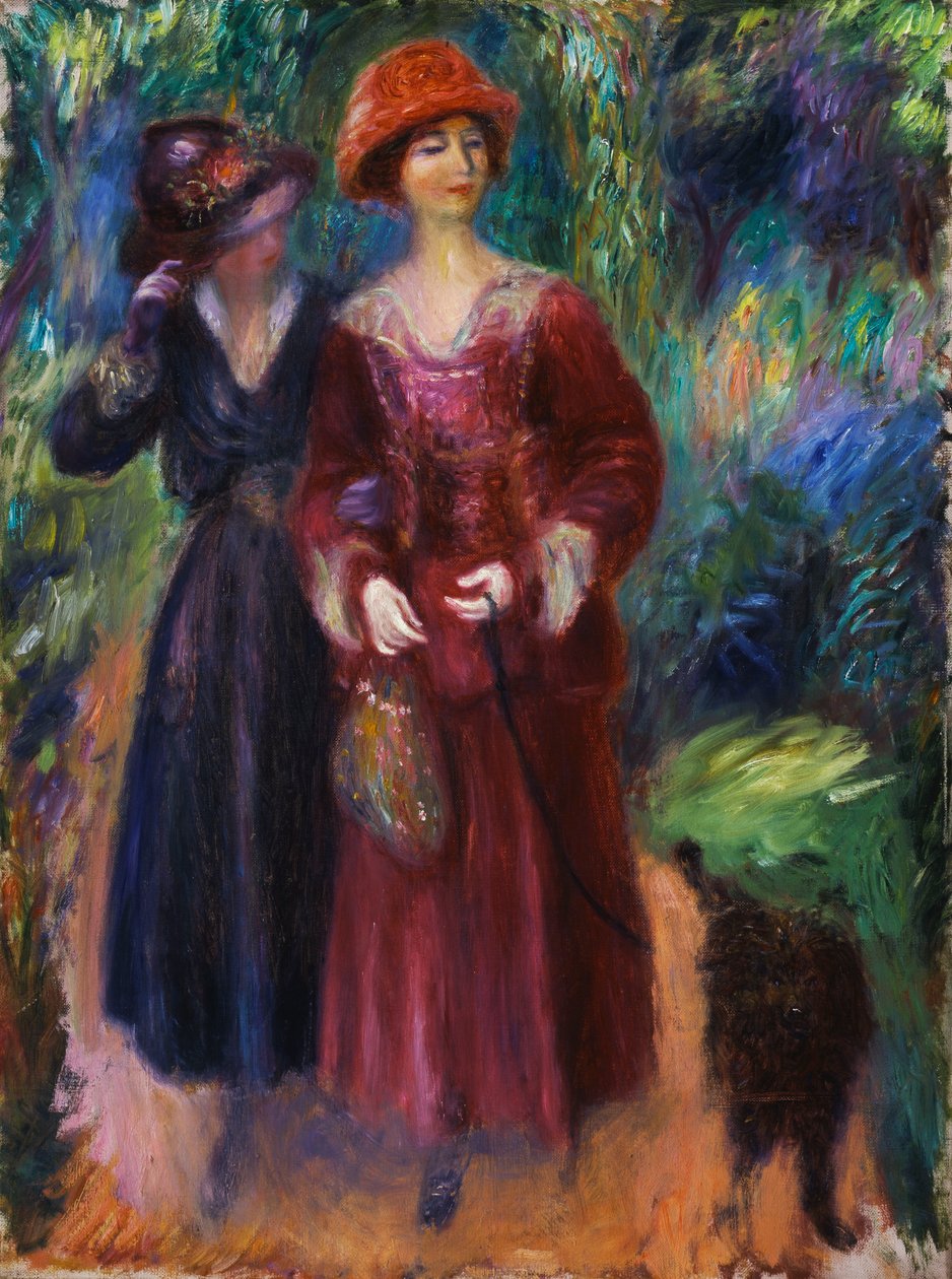 Parkta Bir Yürüyüş by William James Glackens