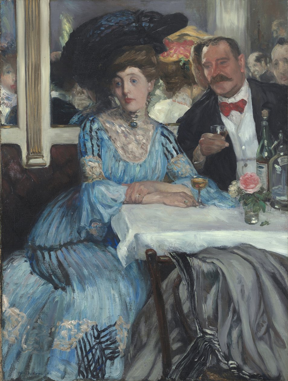 Mouquin"lerde, 1905 by William James Glackens