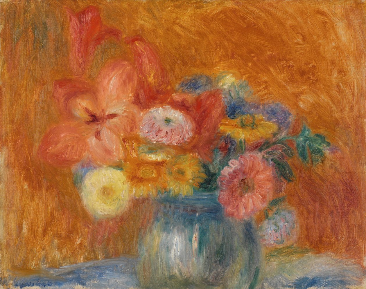 Yeşil Kase Çiçek by William James Glackens
