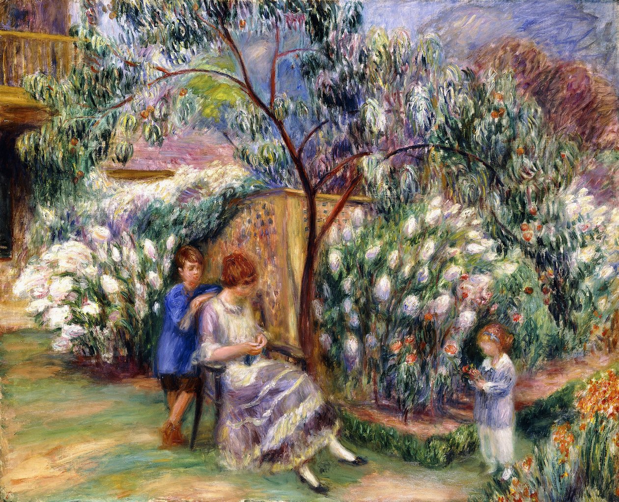 Bahçede by William James Glackens