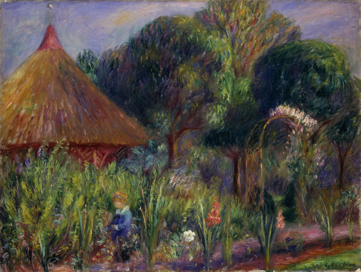 Bir Yazlık Evden Lenna, 1917 dolayları (tuval üzerine yağlı boya) by William James Glackens