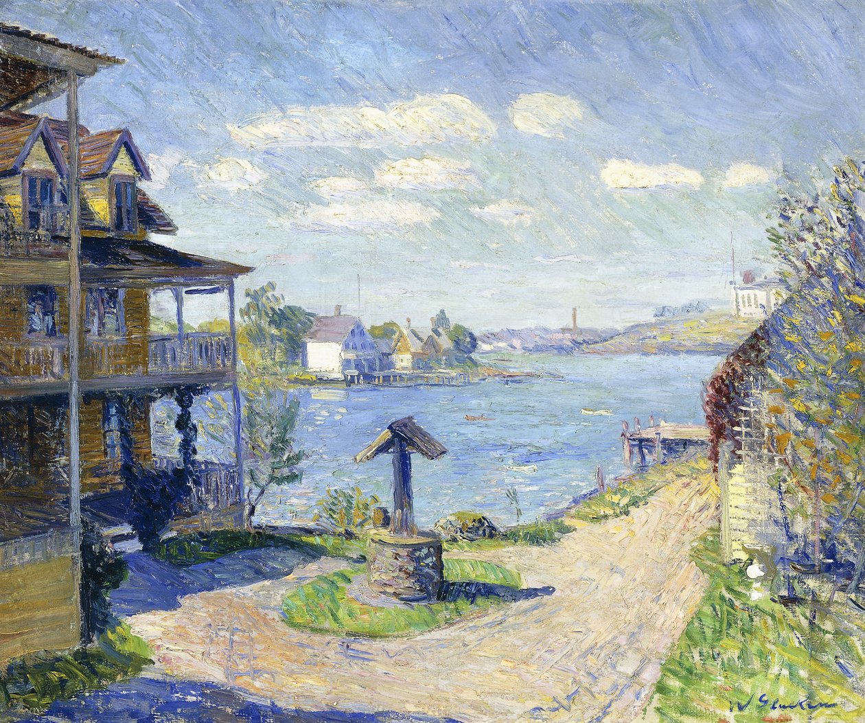 Yaz Oteli by William James Glackens