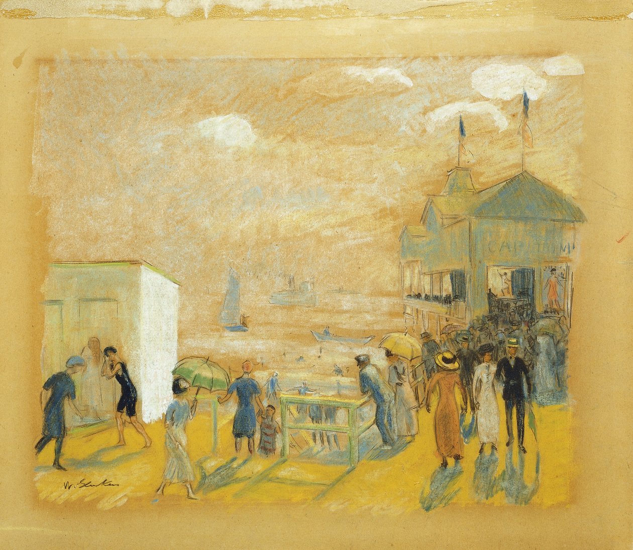 Batarya by William James Glackens